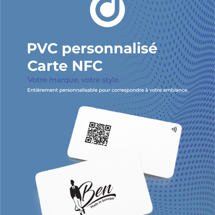 Carte de visite connectée – Version Premium