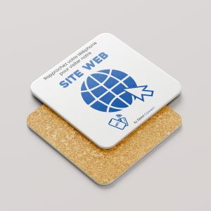 Plaque reseaux sociaux et google avis